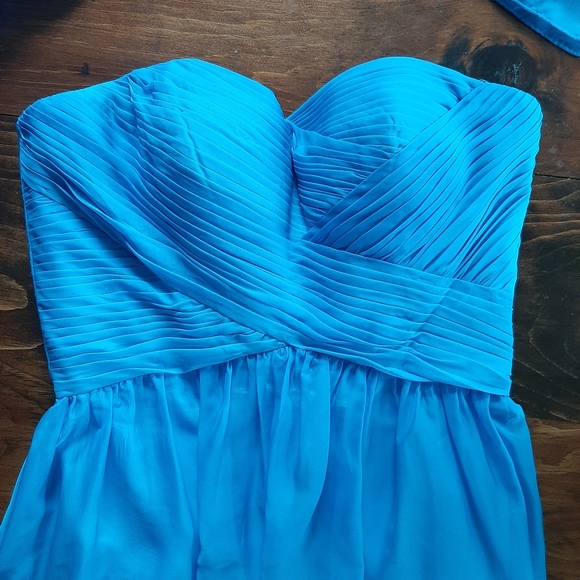 Blue ombre floor-length dress - Picture 1 of 5